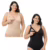 Kit 2 Body Amamentação Modelador Redutor Aperta Barriga Plus Size Segunda Pele Suplex Sem Bojo Feminino