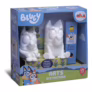Kit 2 Bonecos E Acessórios Arts Pintura Bluey E Bingo Elka