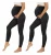 Kit 2 Legging Gestante Preto Maternidade Roupa
