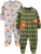 Kit 2 Macacão de Dormir de Lã com Pés Simple Joys by Carter’s