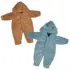 Kit 3 Macacão Soft De Bebê Com Botões Enxoval Infantil