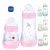 Kit 2 Mamadeiras MAM Easy Start Anticólica 130ml e 260ml Azul Rosa Cinza Bege
