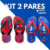 Kit 2 Pares Chinelo Infantil