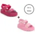 Talheres para Bebê Infantil com sensor temperatura Colher e Garfo em Silicone