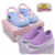 Kit 2 Pares Tênis Infantil Calce Fácil Menina & Sandália Babuche Conforto Promoção 20 ao 32