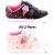 Kit 2 pares Tênis Infantil Feminino Sorvetinho Meninas – PRETO/NUDE