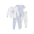 Kit 2 Vestidos Hudson Baby (0 a 3M, 6 a 24M, 2, 4 e 5 anos)