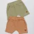 Kit 2 Shorts bebe menino Algodão 7771-C1