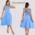 KIT 2 Vestido Infantil Juvenil Festa Moda Evangélica Midi-Tam: 10 a 16 anos