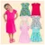 Kit 2 Vestidos Retro Para Criança Menina Infantil Sortidos