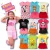Kit 2,4,6 Conjuntos Conjuntos Infantil Menina 6 meses Até 6 Anos