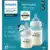 Kit 2un Mamadeira Philips Avent Anti-colic 125ml + 260ml, Transparente, SCY119/05