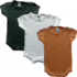 Kit com 5 Bodies de Manga Longa Simple Joys by Carter’s para Bebê Unissex
