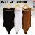 *💖 Kit 3 Body Casual Feminino Regata Decote Quadrado Alça Larga Suplex Liso*