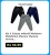 🛍Kit 3 Calças Infantil Moletom Moletinho Menino Menina Inverno Unissex