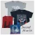 kit 3 Camiseta Juvenil Menino 10 ao 16 Cores e Estampas Sortidas Manga Curta