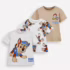 Kit 3 Camisetas Infantis Algodão, Marvel – Tam 01 ao 05 😍