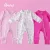 > 🛍 Kit 3 macacoes suedine vira pé com ziped