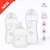 💖 Kit 3 Mamadeira Buba Nuvem Anticólica Silicone +0m BPA Free 120ml 270ml 330ml