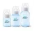 Kit 3 Mamadeiras Clássica Anticólica 125/260/330ml Azul Philips Avent