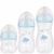 Kit 3 Mamadeiras Easy Flow Nuvem Azul 120/270/330ml