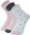 Kit 3 Pares Meia, Mash, Bebê (Com opções de estampas)