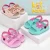 Kit 3 Pares Sandália Papete Infantil Menina