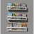 KIT 3 Prateleiras Infantil 100% MDF 40cm Decorar Quarto/ Sala/ Cozinha/Banheiro