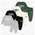 Kit 4 Peças Conjunto Infantil Inverno Moletom (2 Conjuntos)