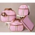 Kit 4 peças de Bolsas Mala Maternidade para Bebê Menina Menino Varias Cores