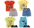 kit 4 peças de Roupa Infantil Masculino Verão -Conjunto Infantil Menino – 2 camisa e 2 bermuda Conjunto Masculino
