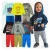Kit 4 Peças Moletom Com Capuz Conjunto Infantil Menino (2 Conjuntos)