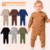 Kit 4 Peças Moletom Minimalista Menino Blusa e Calça Manga Longa