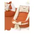 kit 4 peças mijão calça e body manga longa infantil bebe masculino e feminino