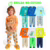 Kit 4 Peças Pijama Brilha no Escuro Sortido Infantil Menino Inverno Roupa Infantil Masculina