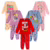🔥🔥 KIT 4 peças Pijama infantil MENINA inverno comprido manga longa 2 calças e 2 blusas feminino algodão