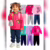 Kit 4 Peças Roupa Infantil Capuz E Zíper Menina Moletom