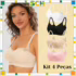 🛍️ Kit 3 Macacão Bebe Amore Pé Reversível Clássico Menino Infantil RN ao GG Maternidade 100% Algodão