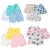 Kit 4 Shorts Tapa Fralda Para Bebês Liso ou estampado 100% Algodão Barato