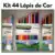 Kit 44 Lápis de Cor (24 CORES + 10 Cores Tom Pastel +10 Cores Tons de Pele) Escolar Sextavado