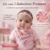 Kit 5 Babador Bandana Atoalhado Bebê Menina