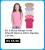 🛍Kit 5 Blusa Manga Curta Infantil Menina 100% Algodão Lisa Basica
