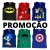 Kit 5 Camiseta Infantil Regata Diversas Estampas 02 ao 08