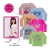 Kit 5 Camisetas Blusinha Manga Longa de Algodão Infantil Menina Meia Estação no Tamanho 1 ao 16