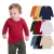 🔥Kit 5 Camisetas Manga Longa Infantil Bebê Menino Básica Lisa Tamanho 2 ao 10