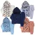 Kit 5 Conjunto Infantil Inverno Bebe Soft Roupa Frio Menino