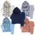 Cueiro Estampado Flanelado Bebê Kit 3 Unidades 80X50CM Papi/Incomfral