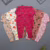 Kit 5 Macacão De Bebê Vira Pé Estampado Menino E Menina Menina M