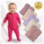 Kit 5 Macacão Menina Liso Bebê Algodão Zíper Vira Pé Inverno Infantil Macio Macacões