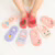Kit 5 Pares Meia Sapatilha Infantil Antiderrapante